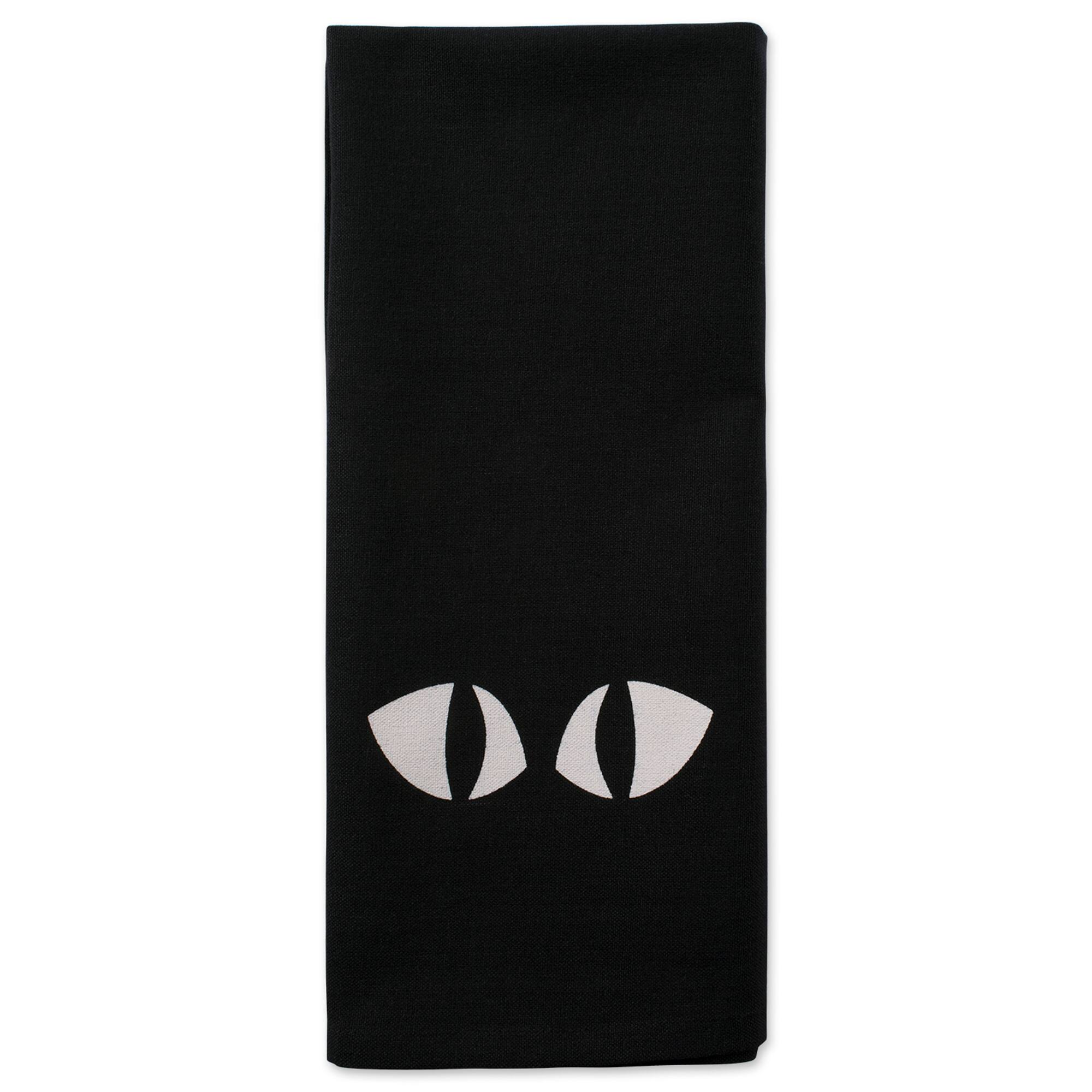 DII® Assorted Jack-O'-Lantern Halloween Printed Dishtowel Set